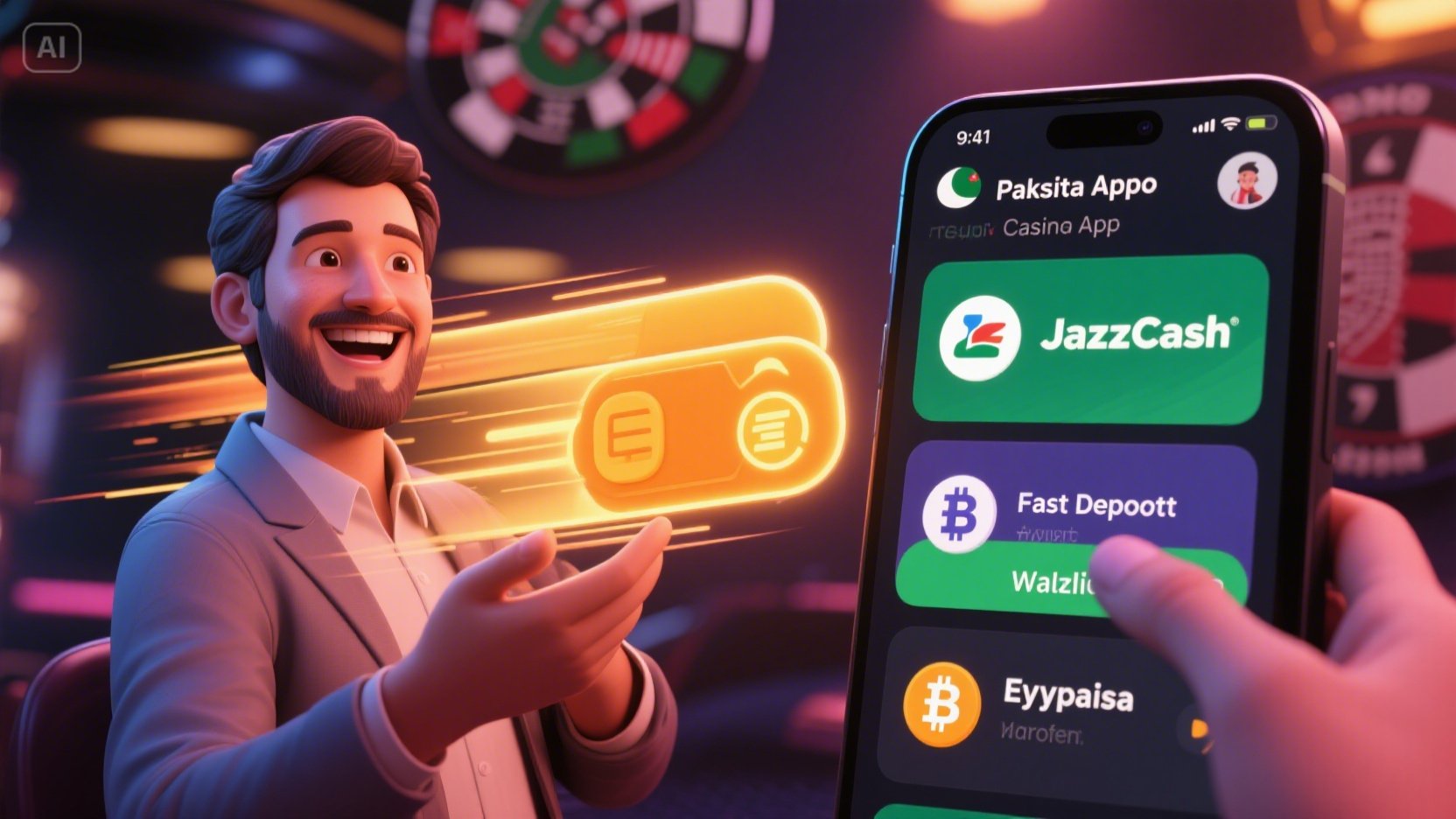 EUcasinoFirst-time players in Pakistan can now enjoy a 200% bonus offer! Deposit using JazzCash, play online, and win real money directly into your local account.